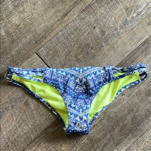 Victoria’s Secret floral print the strappy cheeky Bikini Bottoms
